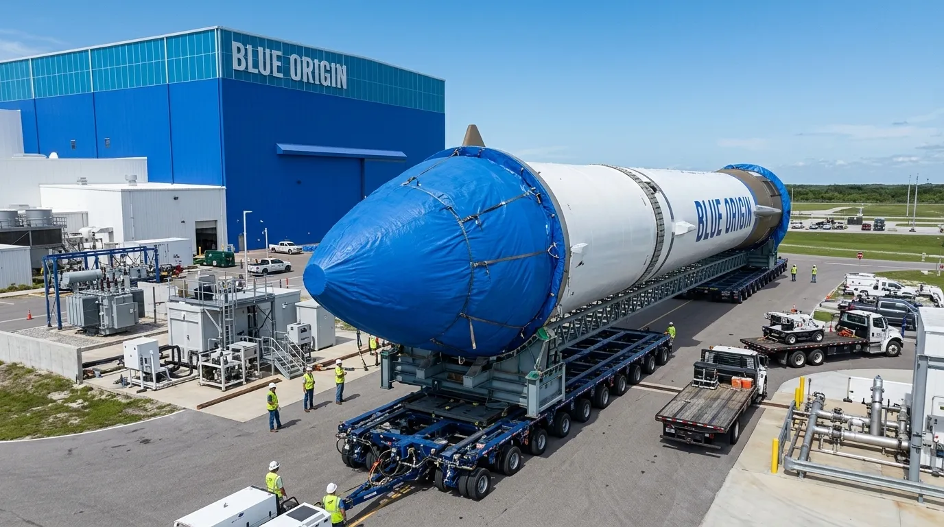Blue Origin восстанавливает стартовый комплекс на мысе Канаверал