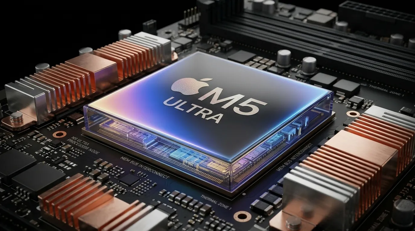 Apple представила обновленный процессор M5 Ultra для сложных ИИ-задач
